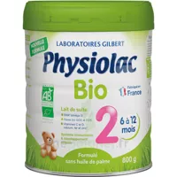 Physiolac Bio 2 Lait Pdre B/800g à Sassenage